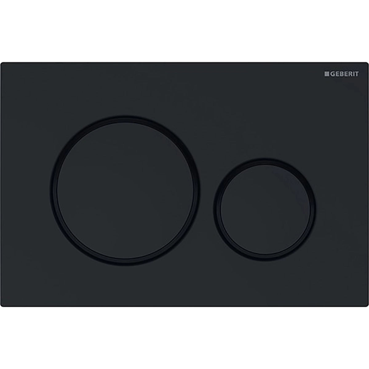 Geberit Sigma20 Betätigungsplatte - schwarz