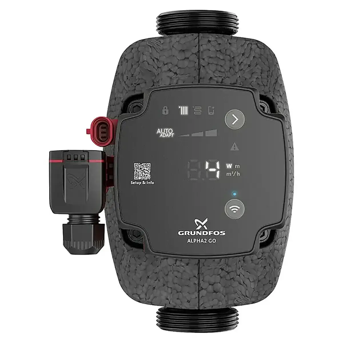 Grundfos ALPHA2 GO 25-60 180 Umwälzpumpe - schwarz