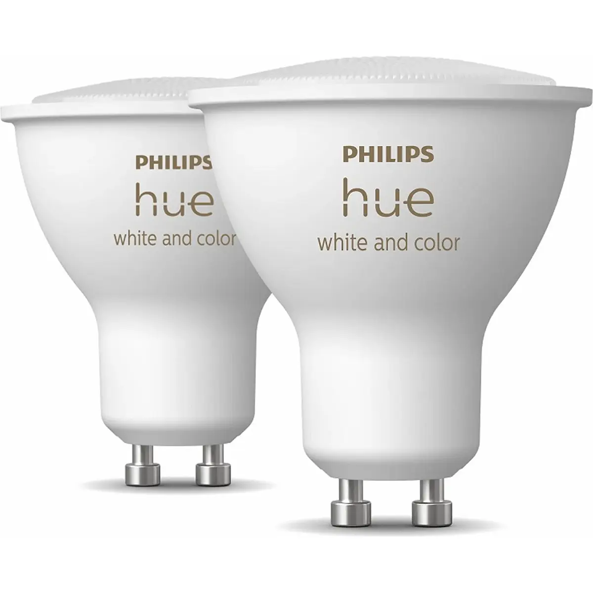 Philips Hue White & Color Ambiance GU10 350 lm 2er-Pack - weiß