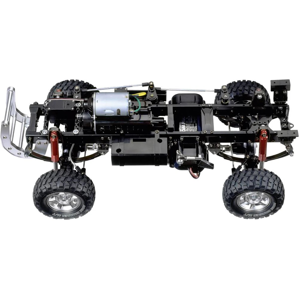 TAMIYA Ford F-350 High-Lift 1:10 RC-Modell Pick-Up mit 4WD und 3-Gang-Getriebe, detailgetreue ABS-Karosserie