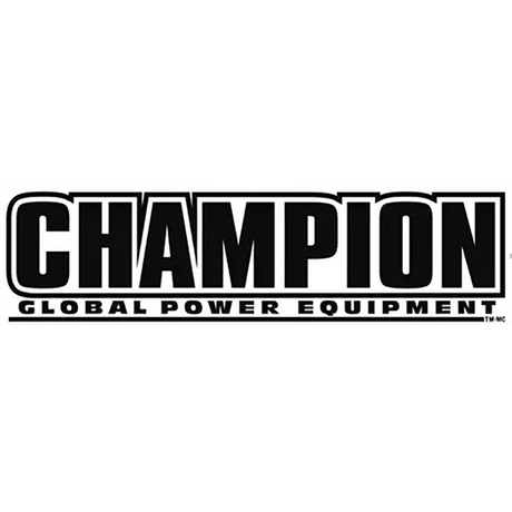 Champion Global Power Equipment Logo in fetten schwarzen Buchstaben auf weißem Hintergrund.