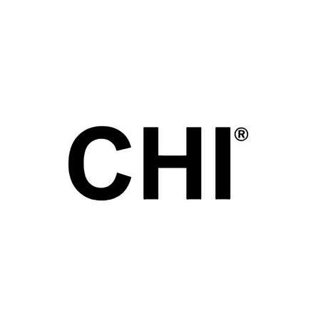 Das Wort CHI in fetten schwarzen Großbuchstaben mit einem eingetragenen Markensymbol auf weißem Hintergrund.