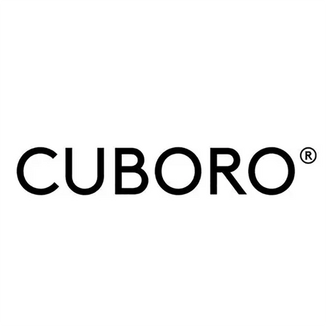 Das Wort CUBORO in fetten, schwarzen Großbuchstaben auf weißem Hintergrund.