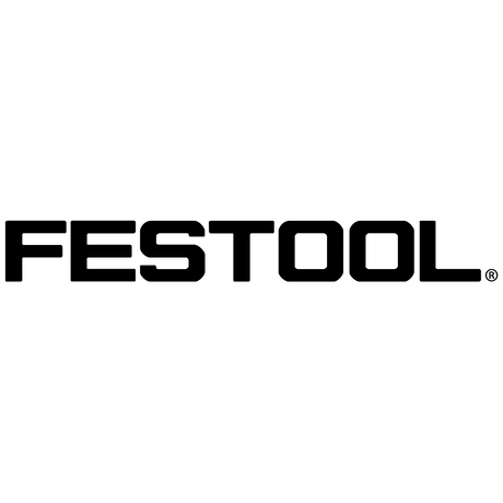 Schwarzes Festool-Logo in fetten Großbuchstaben auf weißem Hintergrund.