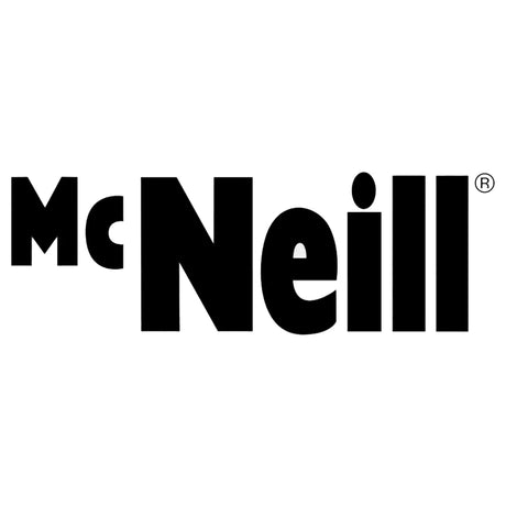 Das Logo in fetter schwarzer Schrift lautet McNeill auf weißem Hintergrund.