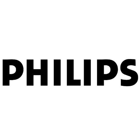 Das Wort PHILIPS in fetten, schwarzen Großbuchstaben auf weißem Hintergrund.