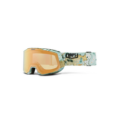 100% Snowcraft Hiper Skibrille - beige