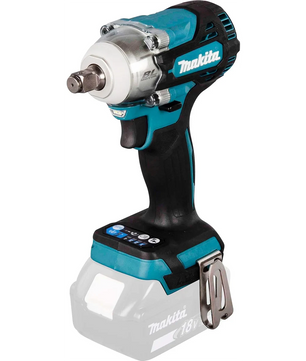 Der Makita DTW300Z Akku-Schlagschrauber von Makita ist in blau und schwarz, ohne Akku abgebildet.
