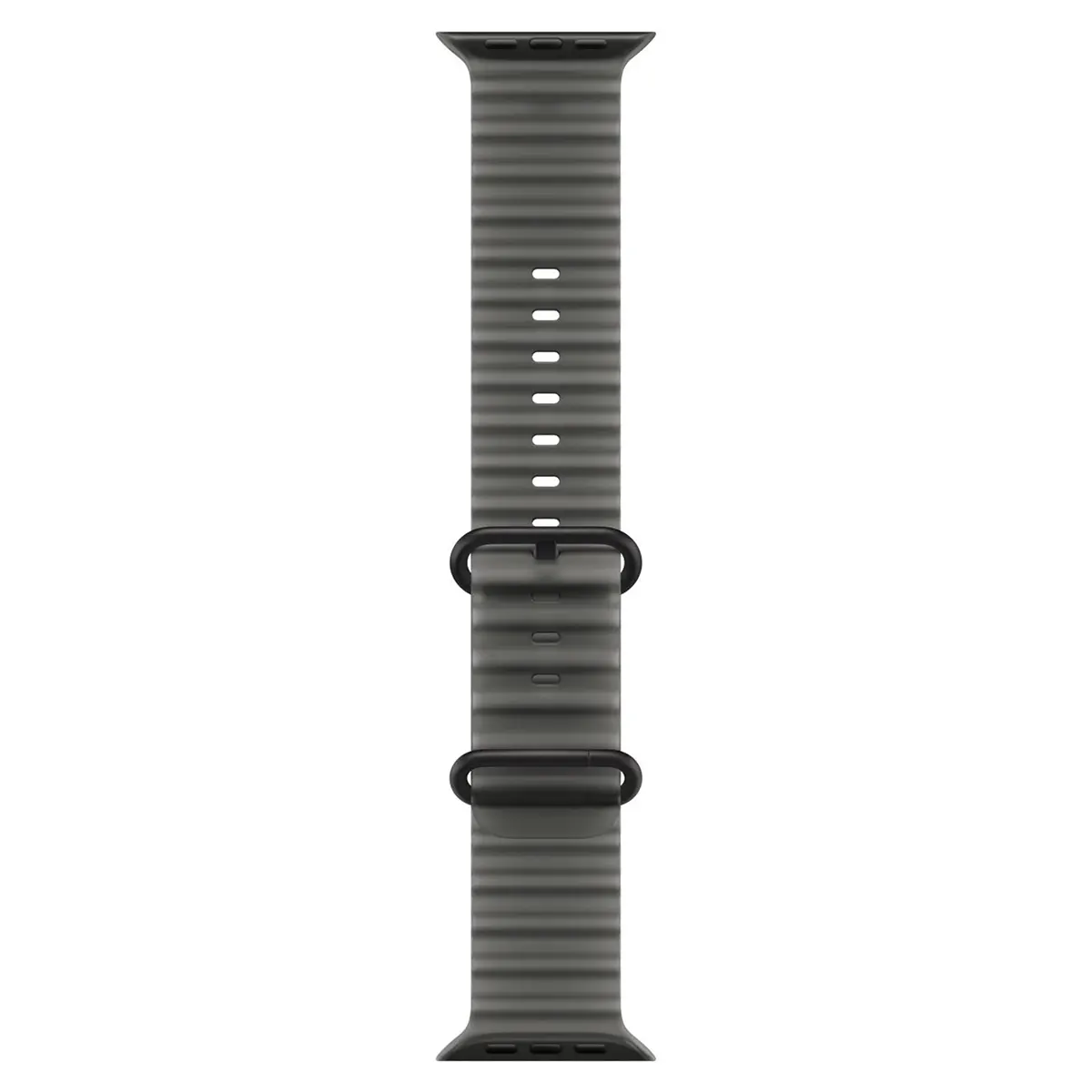Apple Ocean Band 49 mm Armband Transparentschwarz
