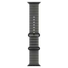 Apple Ocean Band 49 mm Armband Transparentschwarz
