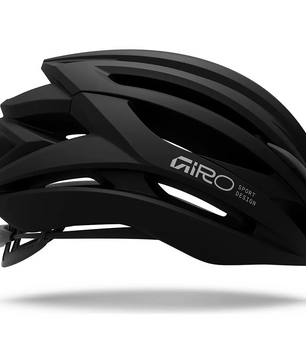 Schwarzer GIRO Syntax Mips Fahrradhelm in Größe XL mit Belüftungsschlitzen und GIRO-Logo an der Seite, ausgestattet mit dem innovativen Mips Brain Protection System für zusätzlichen Schutz.