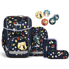 Set de cartable scolaire 5 pièces Ergobag Cubo « Bärnsteinhöhle »