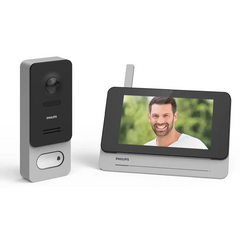 Philips WelcomeEye Wireless 531039 Video-Türsprechanlage - grau