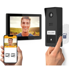 Extel Wave 3 Video-Türsprechanlage - schwarz