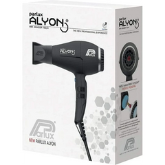 Parlux Alyon Ionic Haartrockner Schwarz