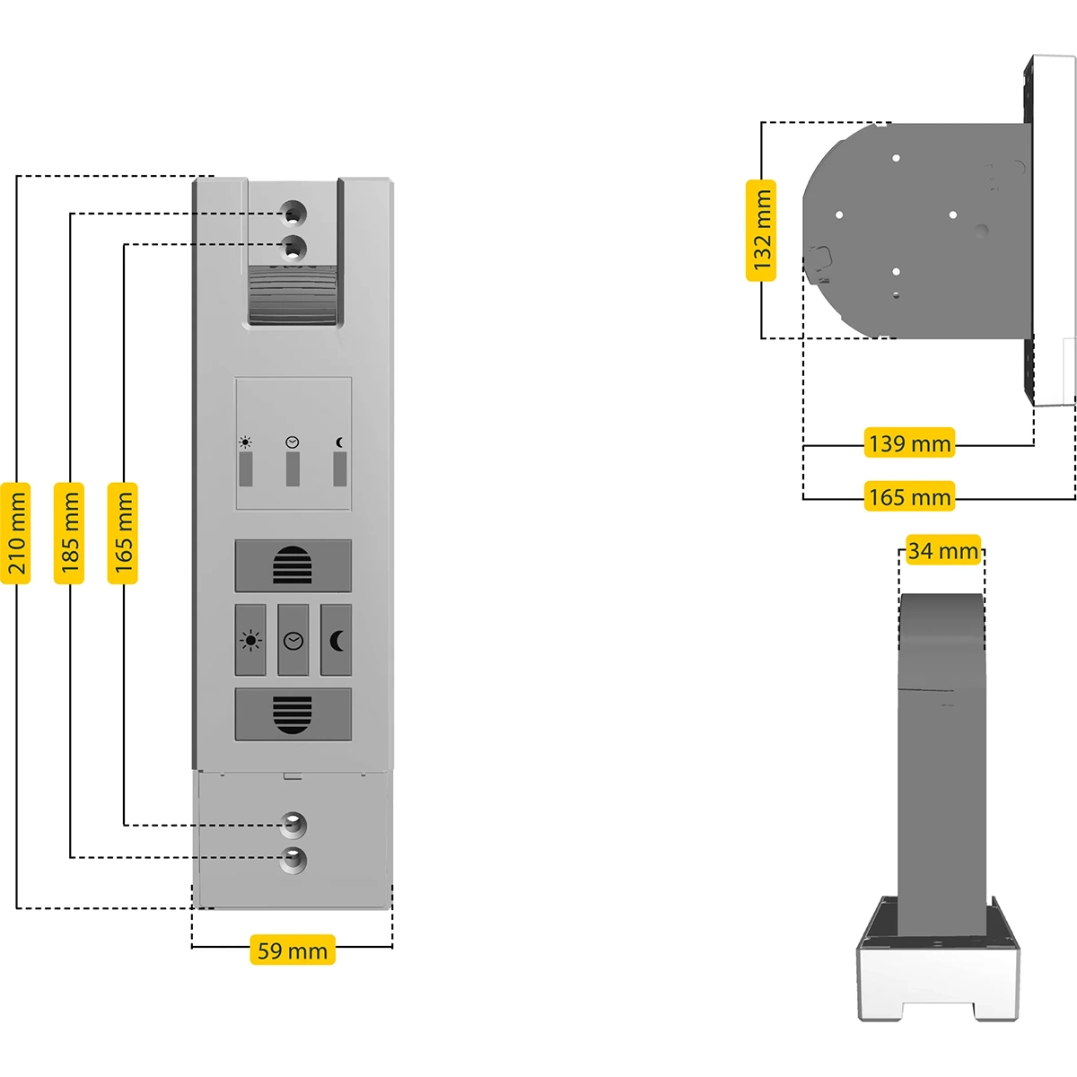 Schellenberg RolloDrive 65 Premium  Gurtwickler - weiß