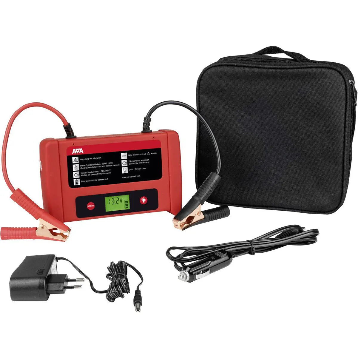APA Mini Lithium Power Pack 600 Starthilfegerät - schwarz