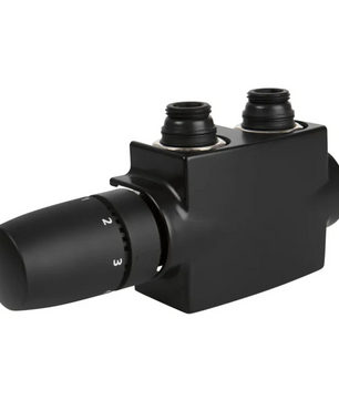 Quattro Ventilhahnblock Set - schwarz
