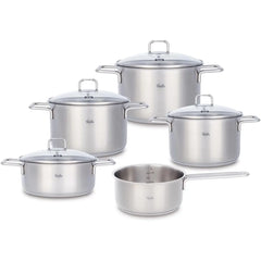 Fissler SatiTherm Topf-Set - silber