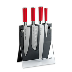 Friedr.Dick Red Spirit Messerblock 4 tlg - rot