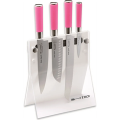 Friedr.Dick Pink Spirit Messerblock 4 tlg - pink