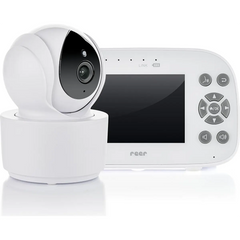 reer BabyCam XL Move Video-Babyphone Weiß/Grau