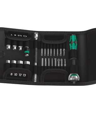 Wera Kraftform Kompakt Zyklop Speed Steckschlüsselset - schwarz