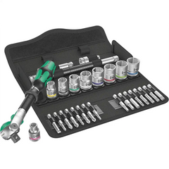 Wera Zyklop Speed 8100 SB 6 Knarrensatz - schwarz