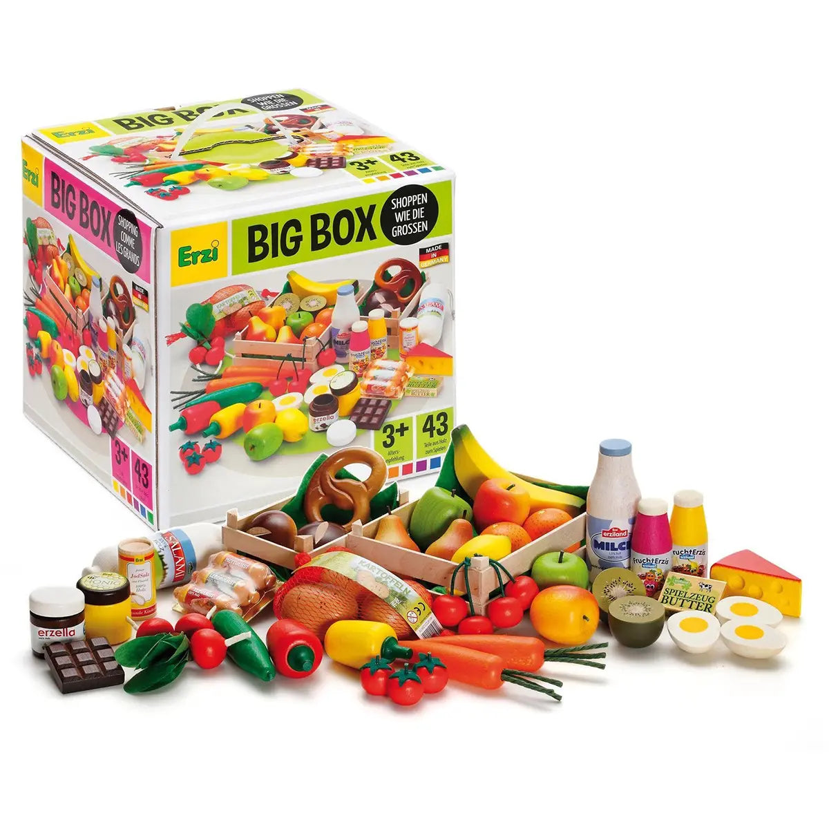Erzi Big-Box 28025 Lebensmittelset  - bunt