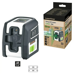 Laserliner 036.730E SmartCross-Laser GX Kreuzlinienlaser - grau