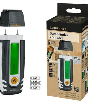 Laserliner DampFinder Compact Feuchtigkeitsmessgerät - grau