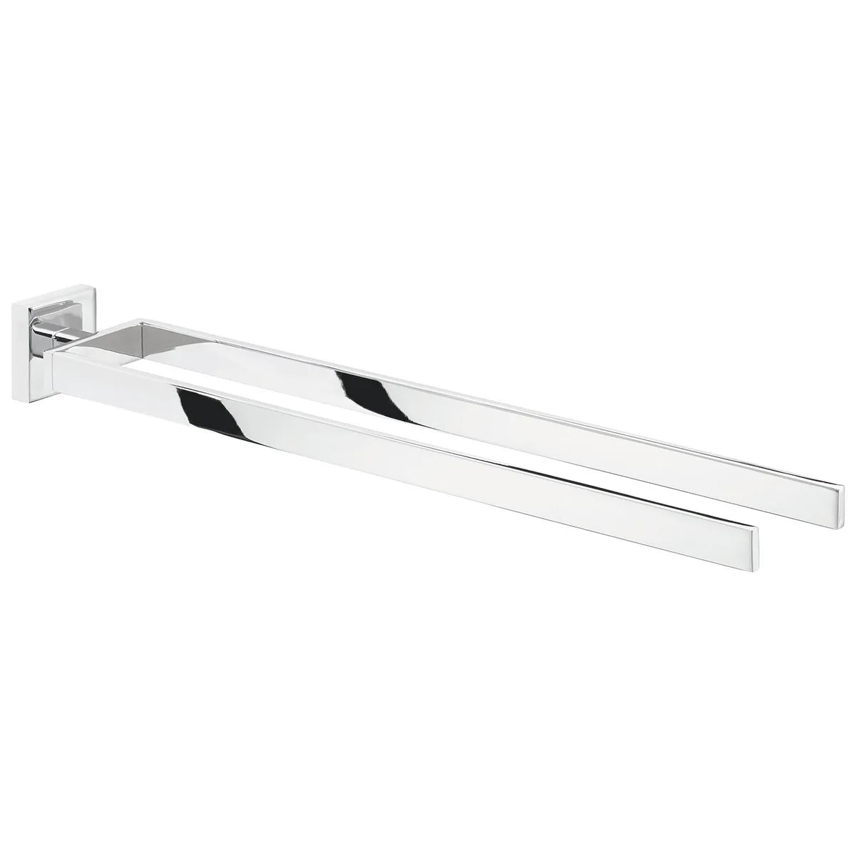 tesa DELUXXE Wand-Handtuchhalter - silber