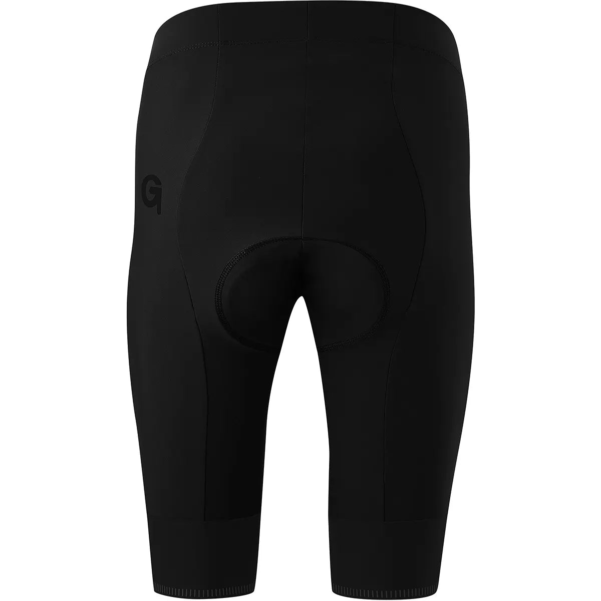 Schwarze Gonso Sitivo Radhose in Größe 40 von Gonso, abgebildet von hinten auf weißem Hintergrund.