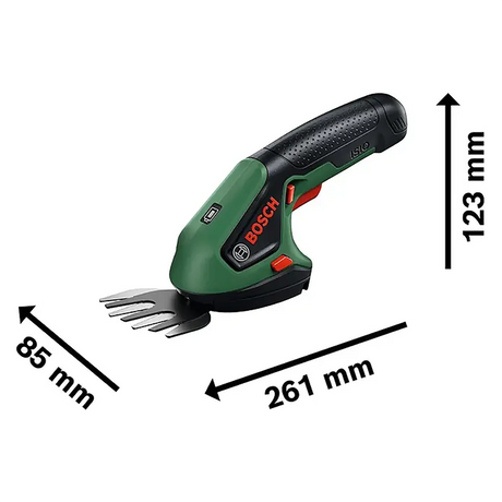 Bosch ISIO Akku-Gras- und Strauchschere - grün/schwarz