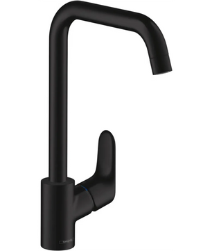 Hansgrohe Vernis Shape 100 Waschtischarmatur - schwarz