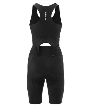 Das Gonso Essential Bra Set W Radunterwäsche in Größe 34 - schwarz - ist die perfekte Fahrrad Bekleidung für Damen. Ideale Kombi aus Radhose und Sport-BH vom Markenhersteller Gonso für jede Radtour.