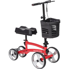 Drive Medical Nitro Glide Knie-Roller - rot