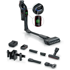 Bosch Unlimited 10 BKS1042POW Akku-Staubsauger Schwarz/Grün