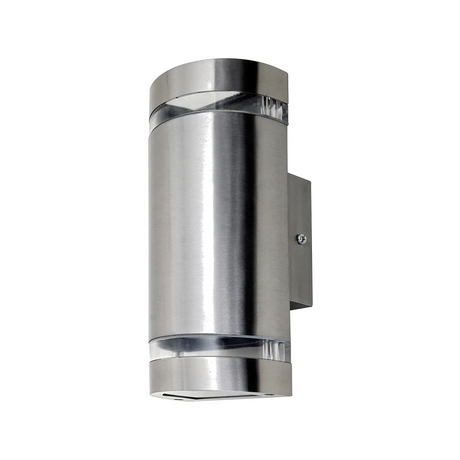 LUTEC Focus Außenwandleuchte - silber - Dealoase