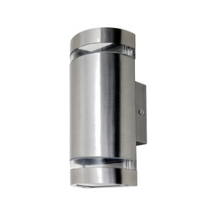 LUTEC Focus Außenwandleuchte - silber