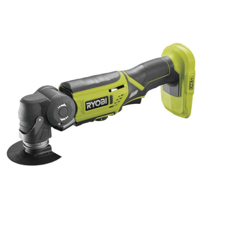 Das Ryobi 18V ONE+ R18MT-0 Akku-Multitool in Grün ist ein vielseitiges Werkzeug mit Schneidaufsatz und ergonomischem Griff – ideal zum Schneiden, Schleifen sowie für Renovierungsarbeiten.