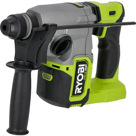 Ein Ryobi RSDS18X-0 ONE+ HP Akku-Kombihammer in Grün mit seitlichem Handgriff.