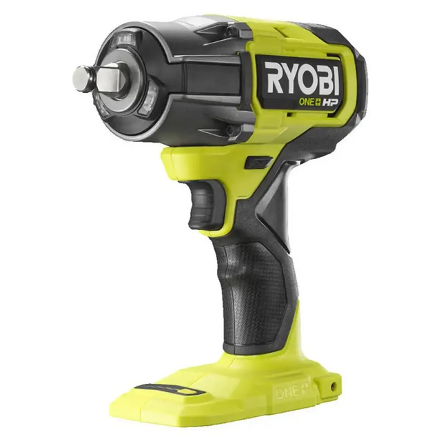 Grüner Ryobi RIW18X Akku-Schlagschrauber von Ryobi, abgebildet ohne Akku.