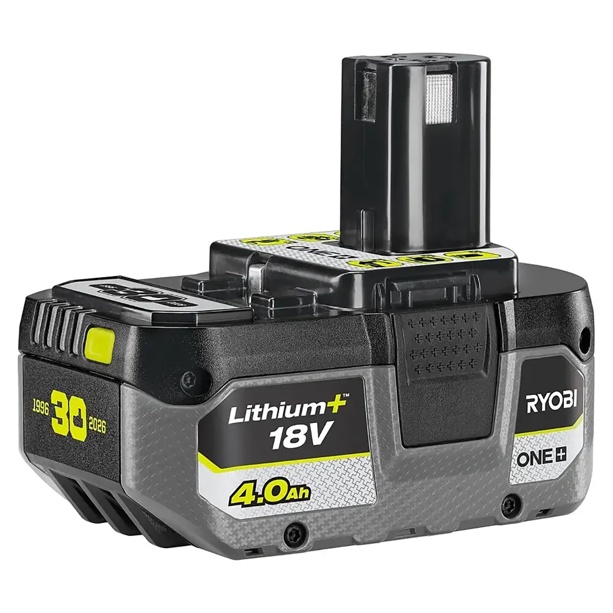 Das Ryobi RC18120B-140X ONE+ Starter-Set enthält einen grünen 4,0-Ah-Akku und ein Ladegerät und liefert zuverlässige Energie für Ihre Werkzeuge.