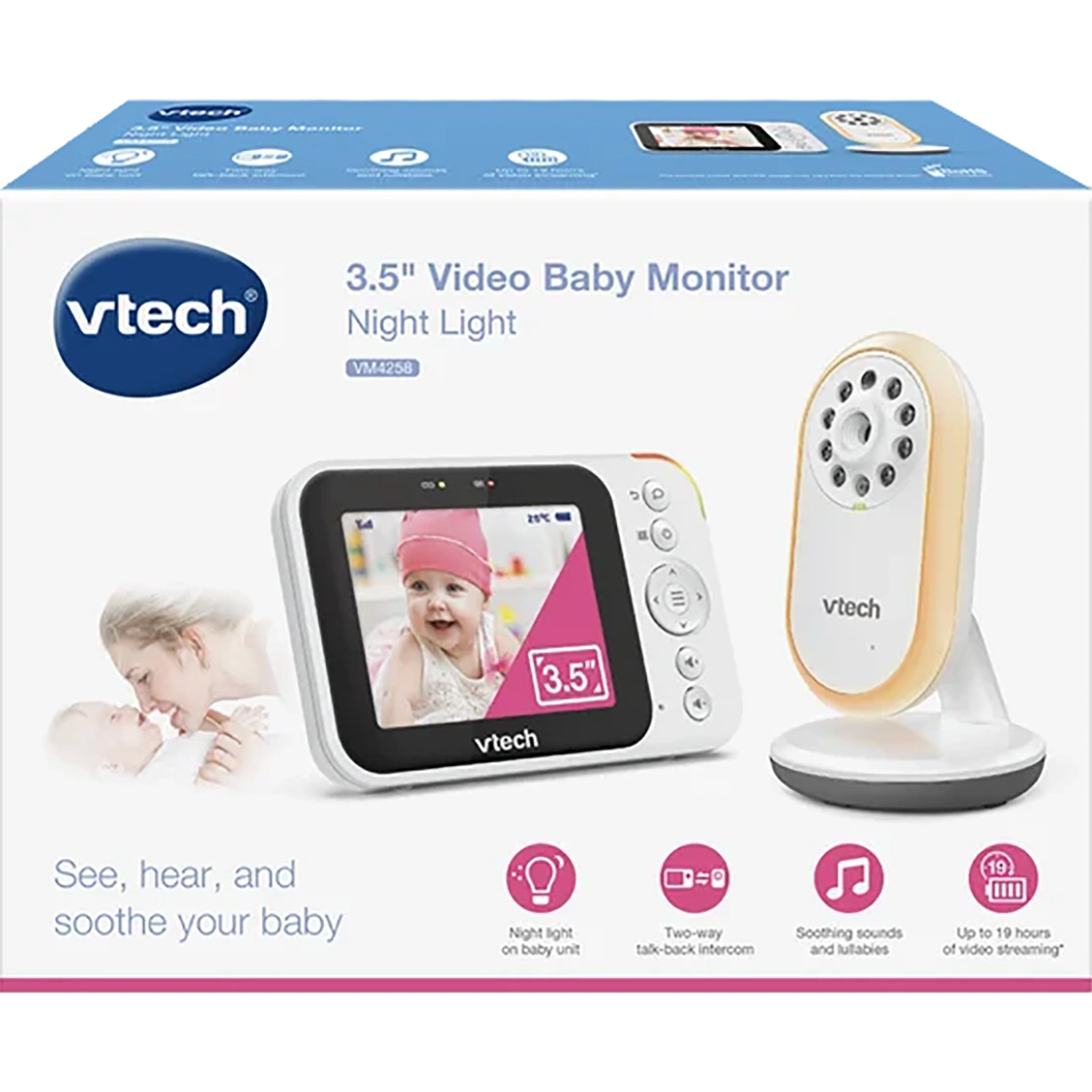 VTech VM4258 Video-Babyphone - weiß