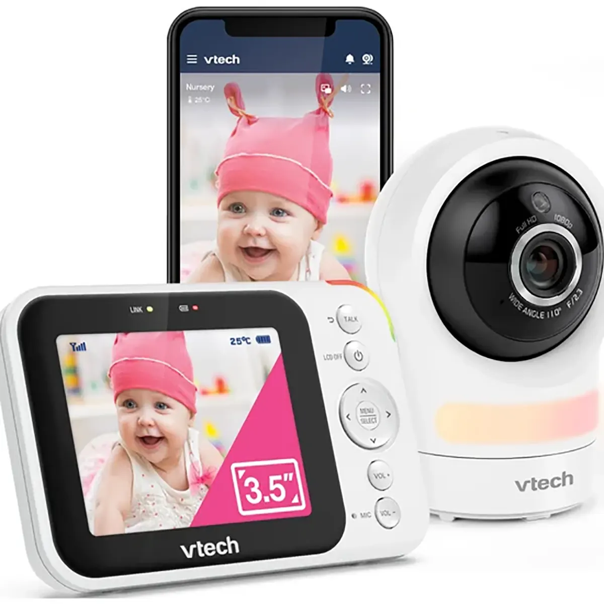 VTech RM4761 Video-Babyphone - weiß
