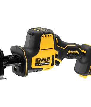 DEWALT DCS369 Akku-Säbelsäge, gelb, kompakte Bauweise, bürstenloser Motor, 18V XR-Serie - Lieferung ohne Akku.