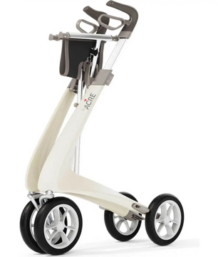 Erleben Sie mühelose Mobilität mit dem byACRE Carbon Ultralight Rollator in Weiß – einem stilvollen, weiß-grauen Vierrad-Rollator von Acre mit ergonomischen Griffen und einem eleganten, minimalistischen Design. Dieser leichte Rollator eignet sich ideal für den täglichen Gebrauch oder als perfekter Begleiter für Reisen mit dem Rollator.