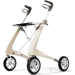 byACRE Carbon Ultralight Rollator - Weiß