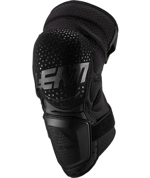 Leatt 3DF Hybrid Knieschoner in Größe S/M, schwarz: Gepolsterter Knieschoner mit Hartschale und Leatt-Logo, ideal für Motocross oder Offroad. Verfügt über die fortschrittliche 3DF Hybrid Technologie für hervorragenden Schutz.